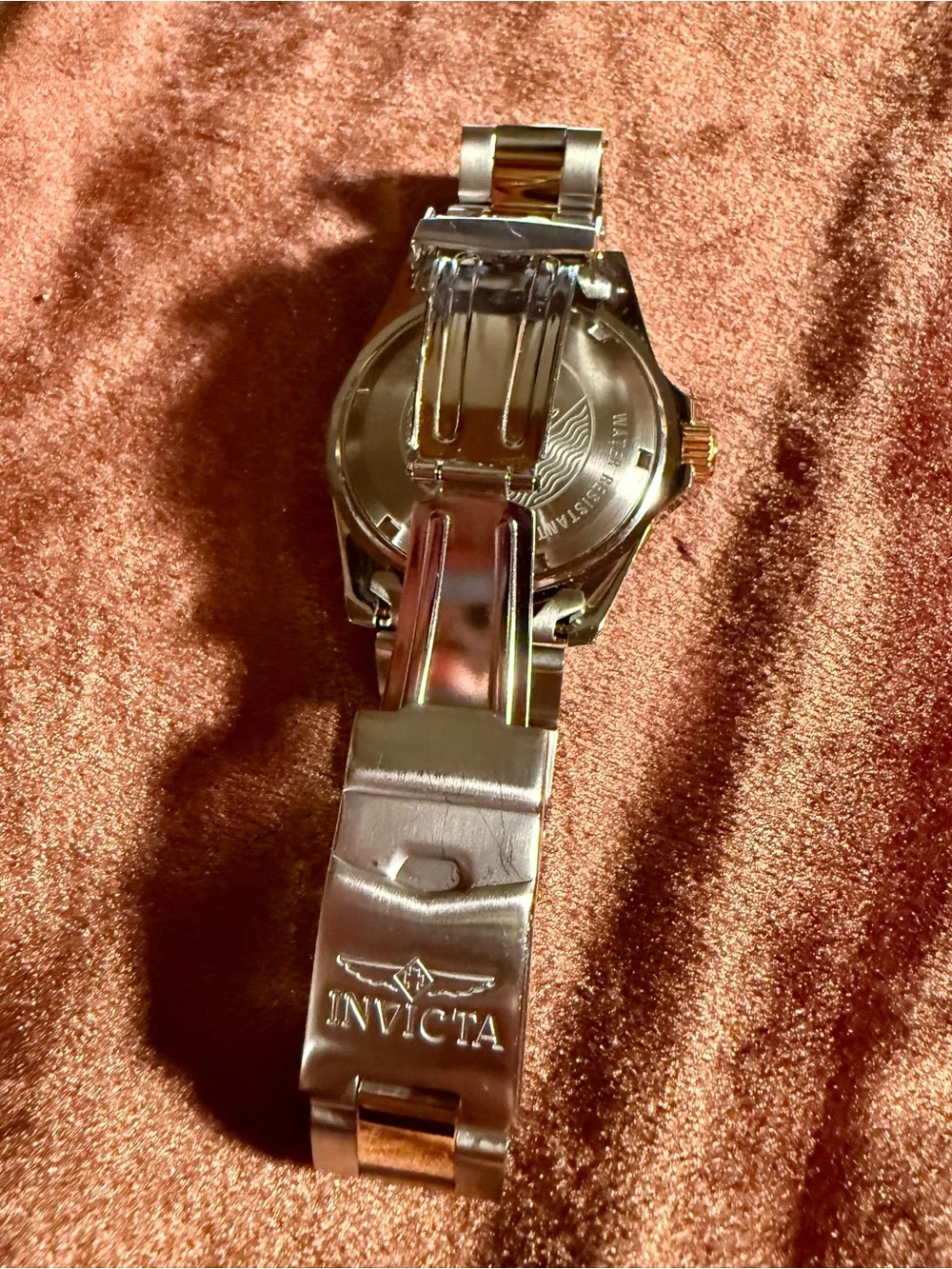 Invicta Two-Tone Crystal Bezel Women's Watch - Gold & Silver